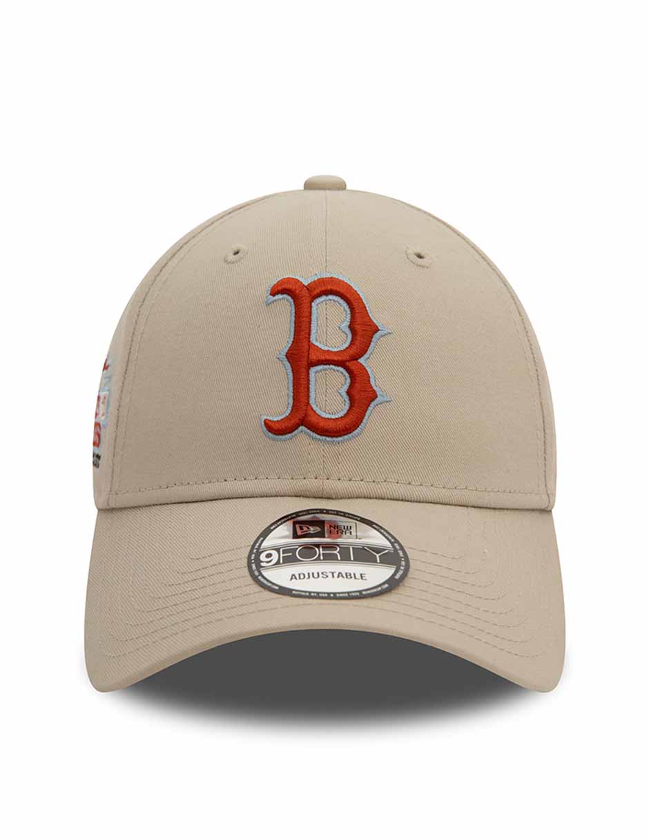 Gorra visera curva correa ajustable para béisbol Mlb Boston Red Sox unisex 4