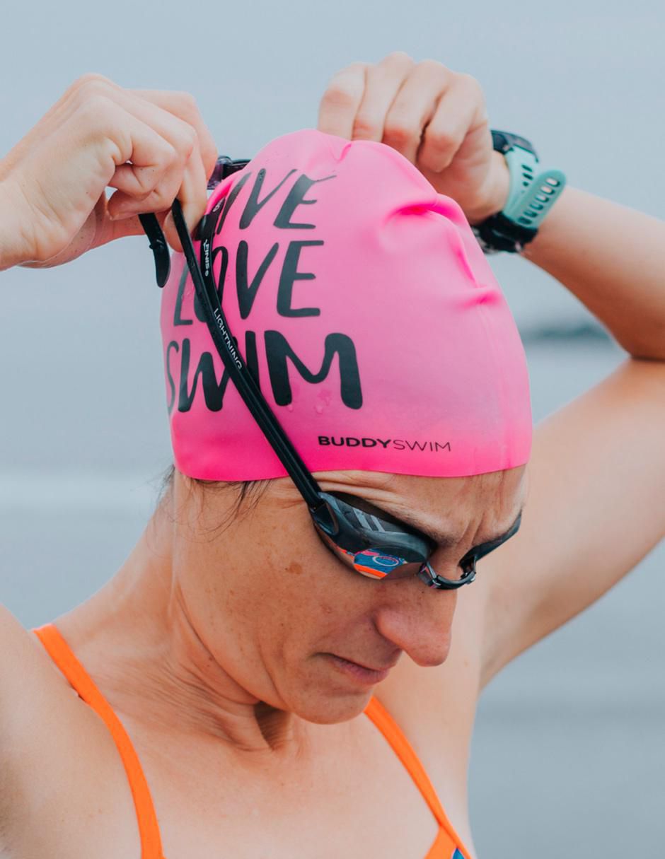 Gorra para natación de silicón 5