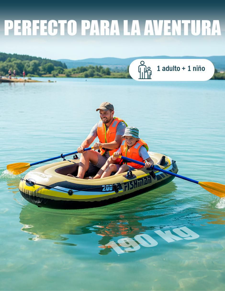 Lancha inflable fishman 200 2