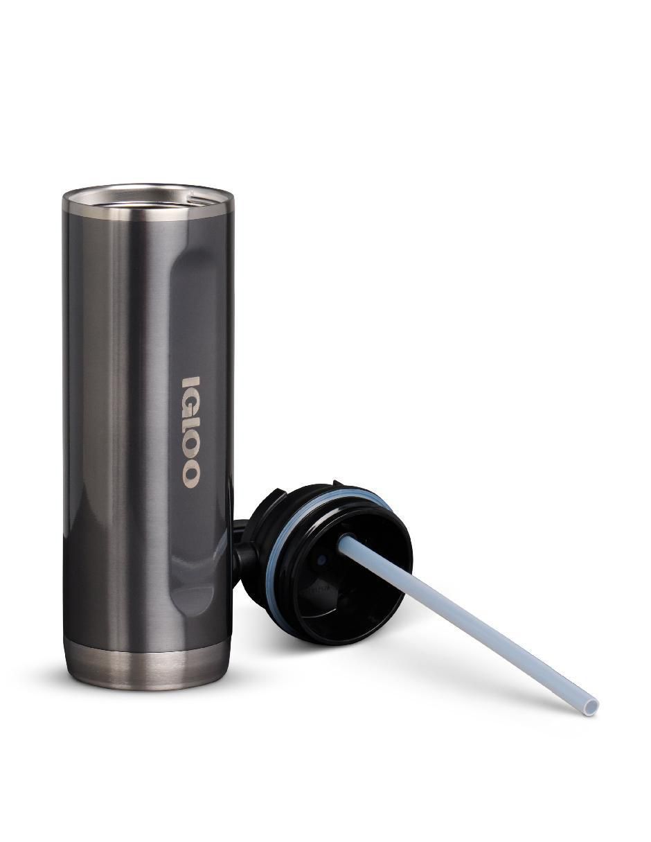 Termo de acero inoxidable Sport Sipper Bottle con tapa rosca 600 ml 4