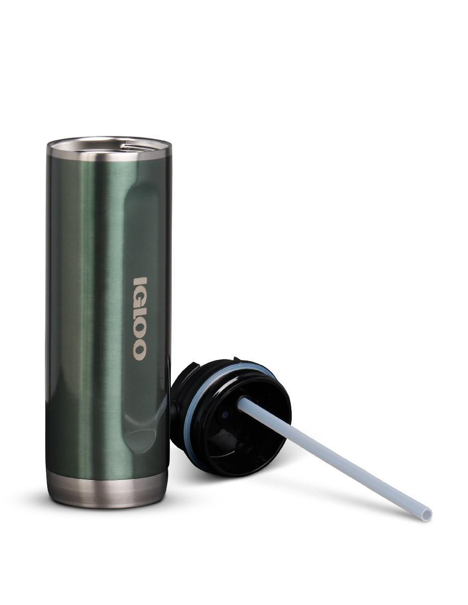 Termo de acero inoxidable Sport Sipper Bottle con tapa rosca 600 ml 4