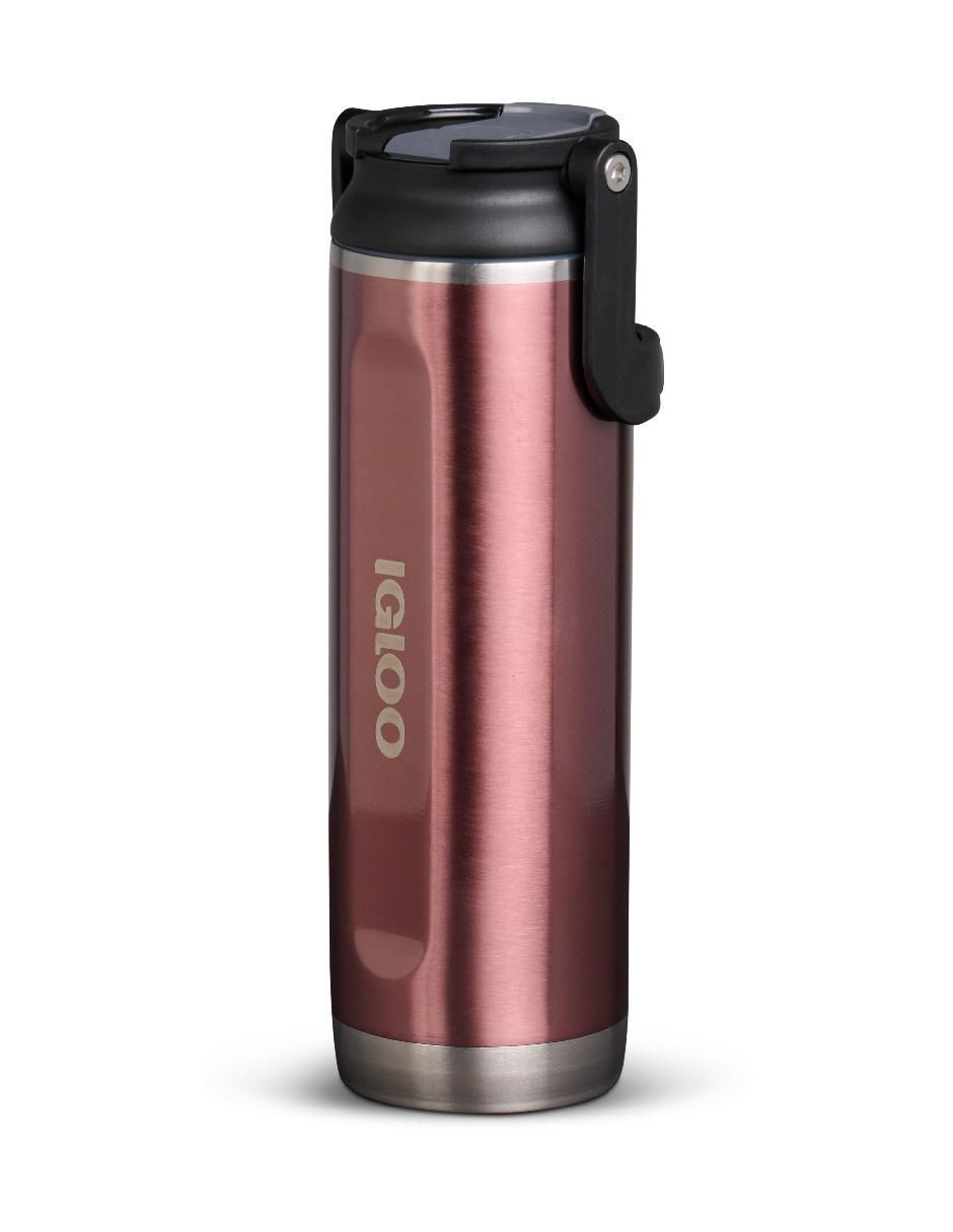 Termo de acero inoxidable Sport Sipper Bottle con tapa rosca 600 ml