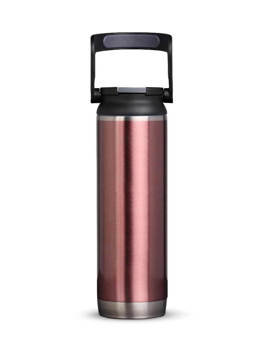 Termo de acero inoxidable Sport Sipper Bottle con tapa rosca 600 ml 3