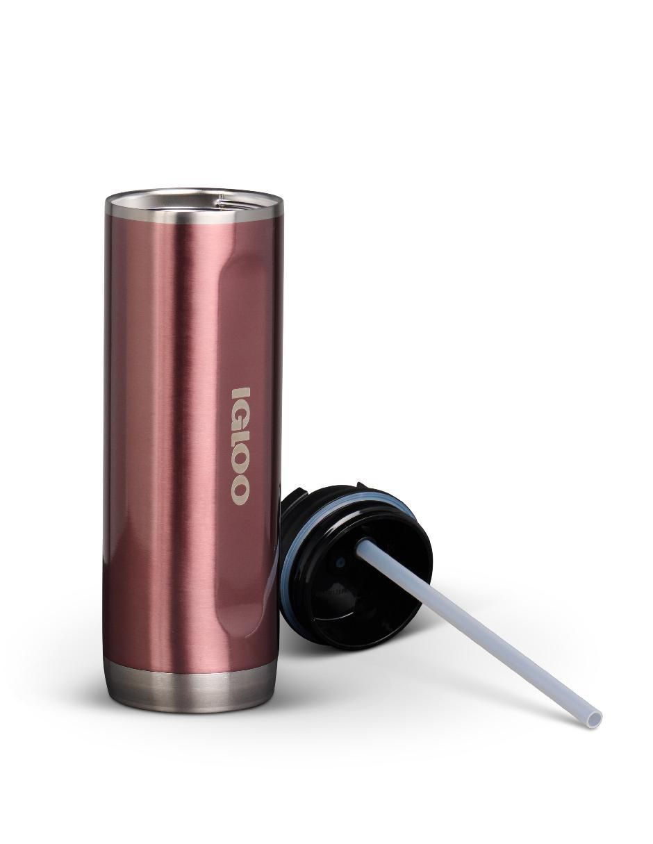 Termo de acero inoxidable Sport Sipper Bottle con tapa rosca 600 ml 4
